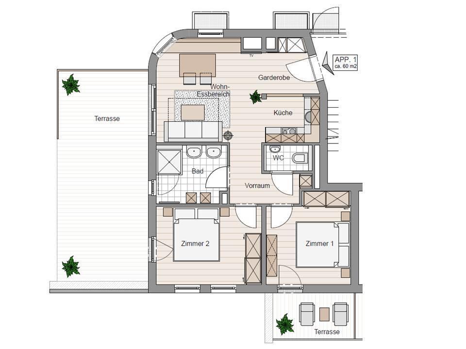 Steinberghaus Apartments 레오강 객실 사진